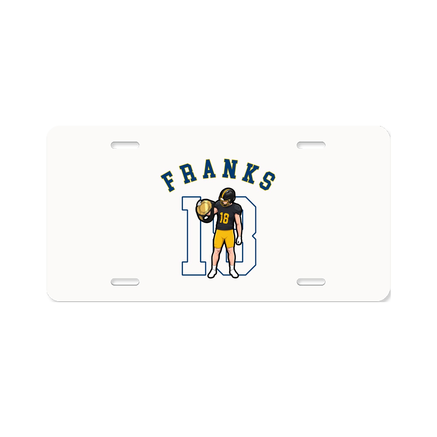 License Plate — Shirsey Arch in Classic