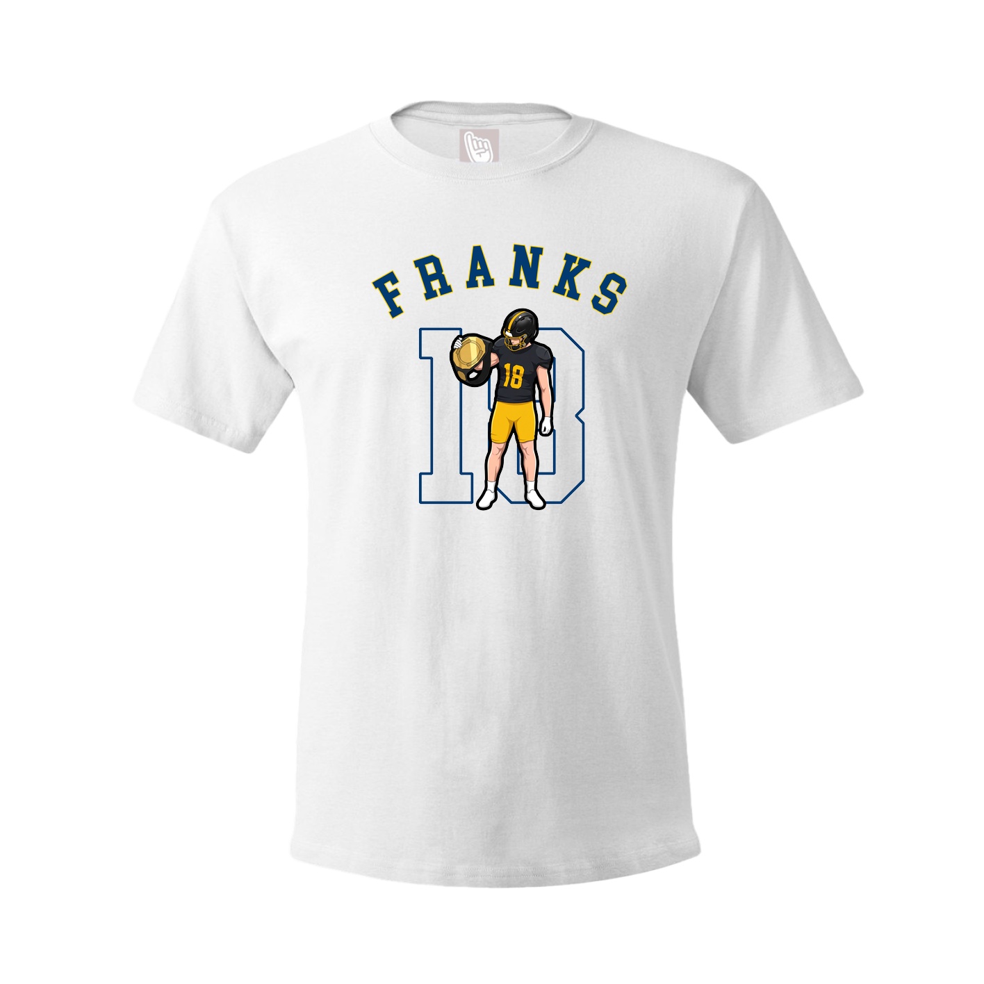 Youth Tee — Shirsey Arch in White