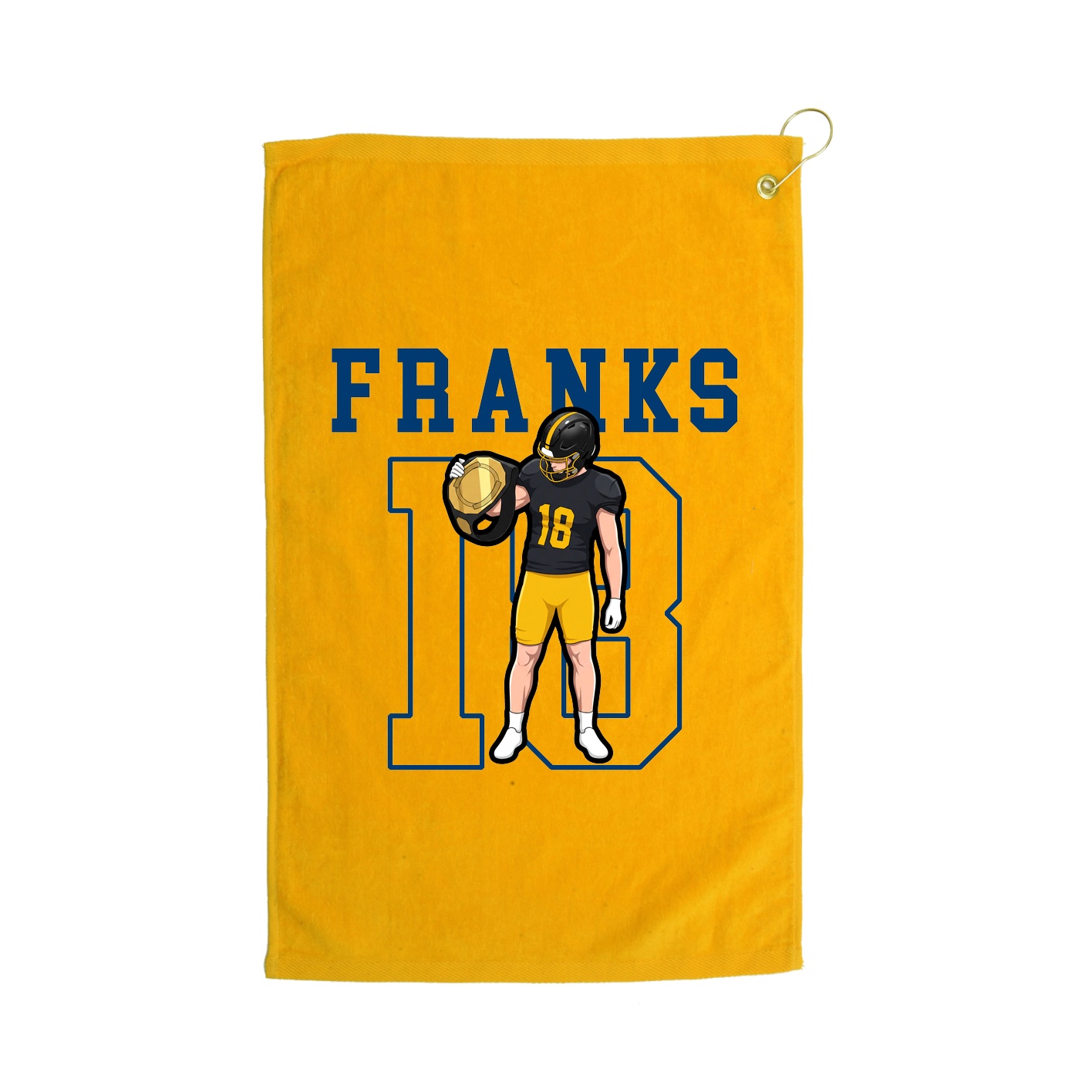 Golf Towel — Shirsey in Gold