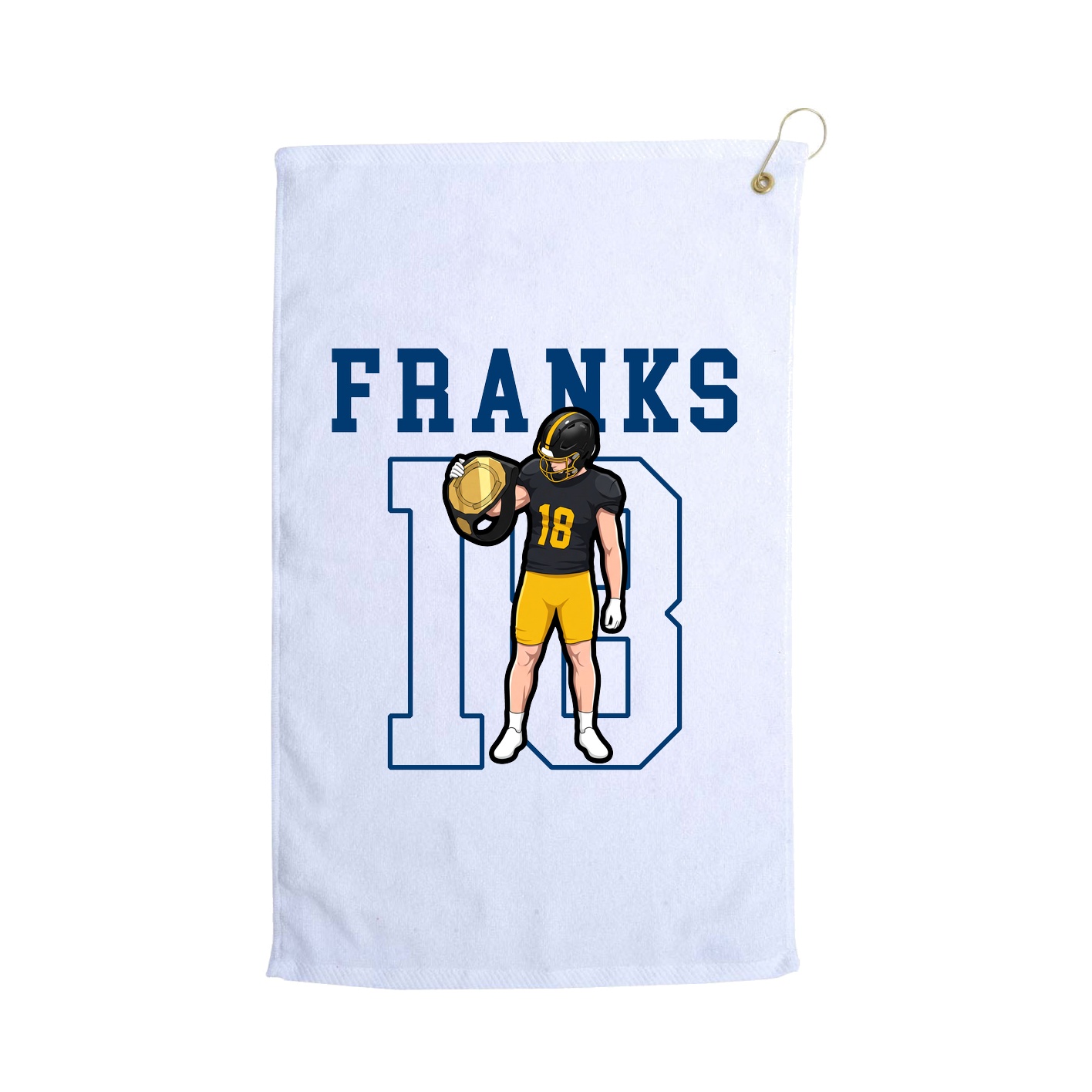 Golf Towel — Shirsey in White