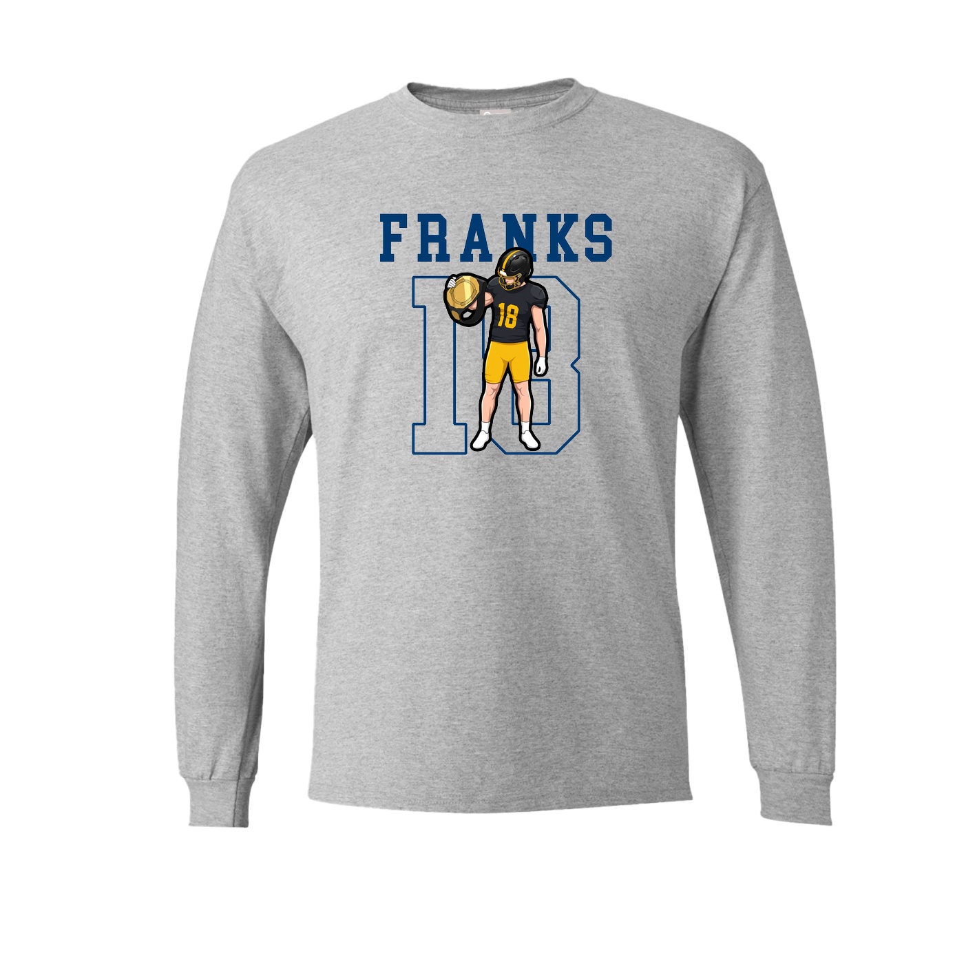 Long Sleeve Tee — Shirsey in Grey