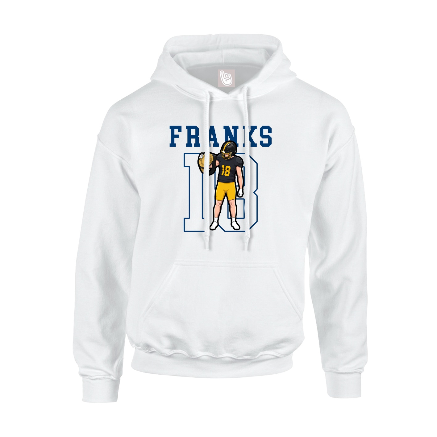 Youth Hoodie — Shirsey in White