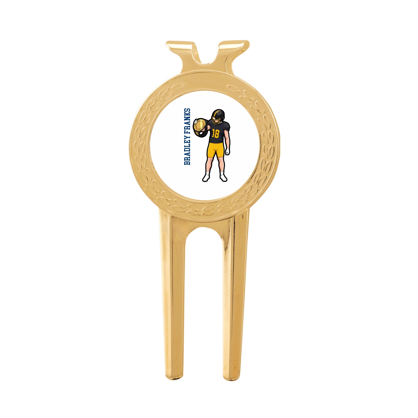 Divot Tool with Ball Marker — Name Vertical in Classic