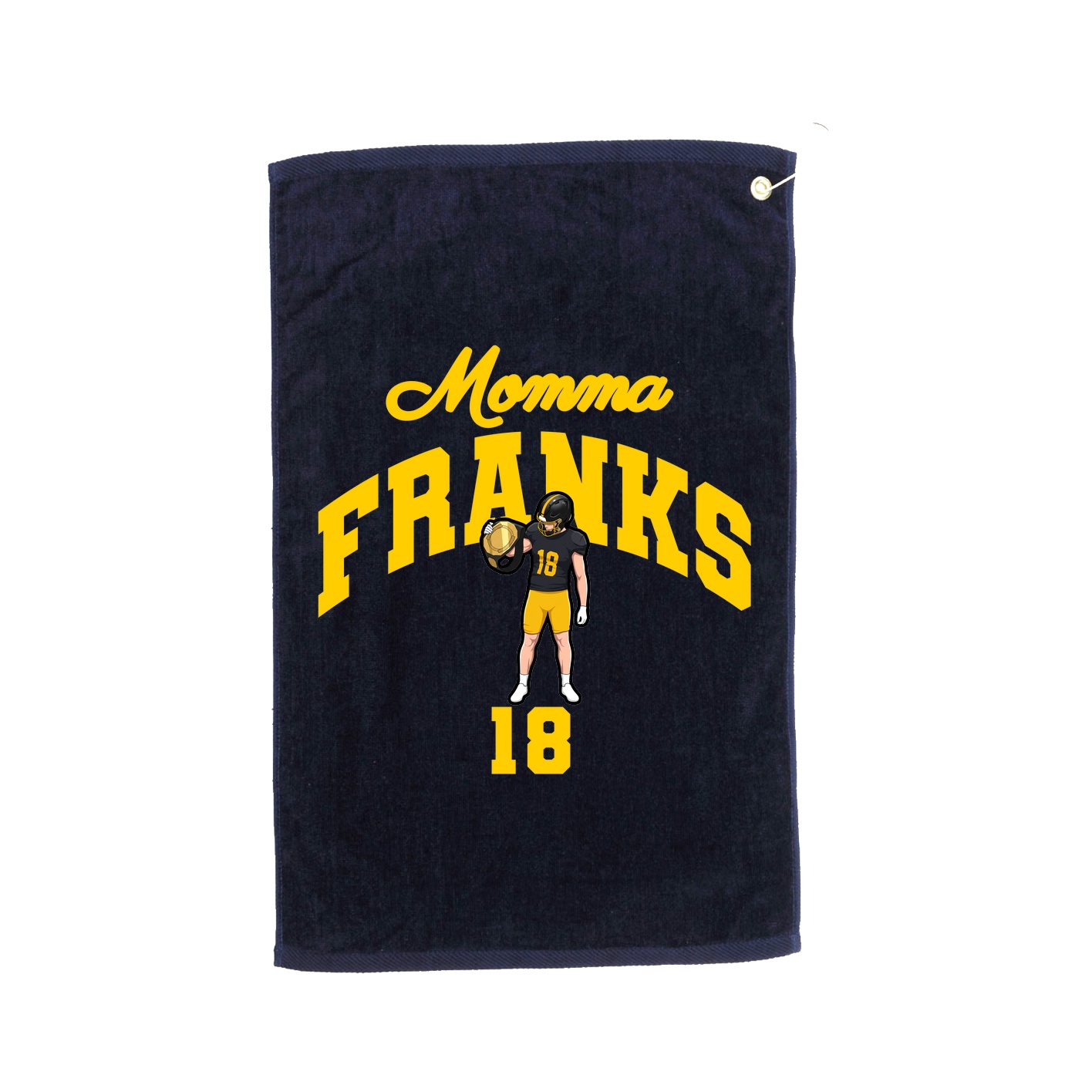 Golf Towel — Mothers Day Arch in Navy