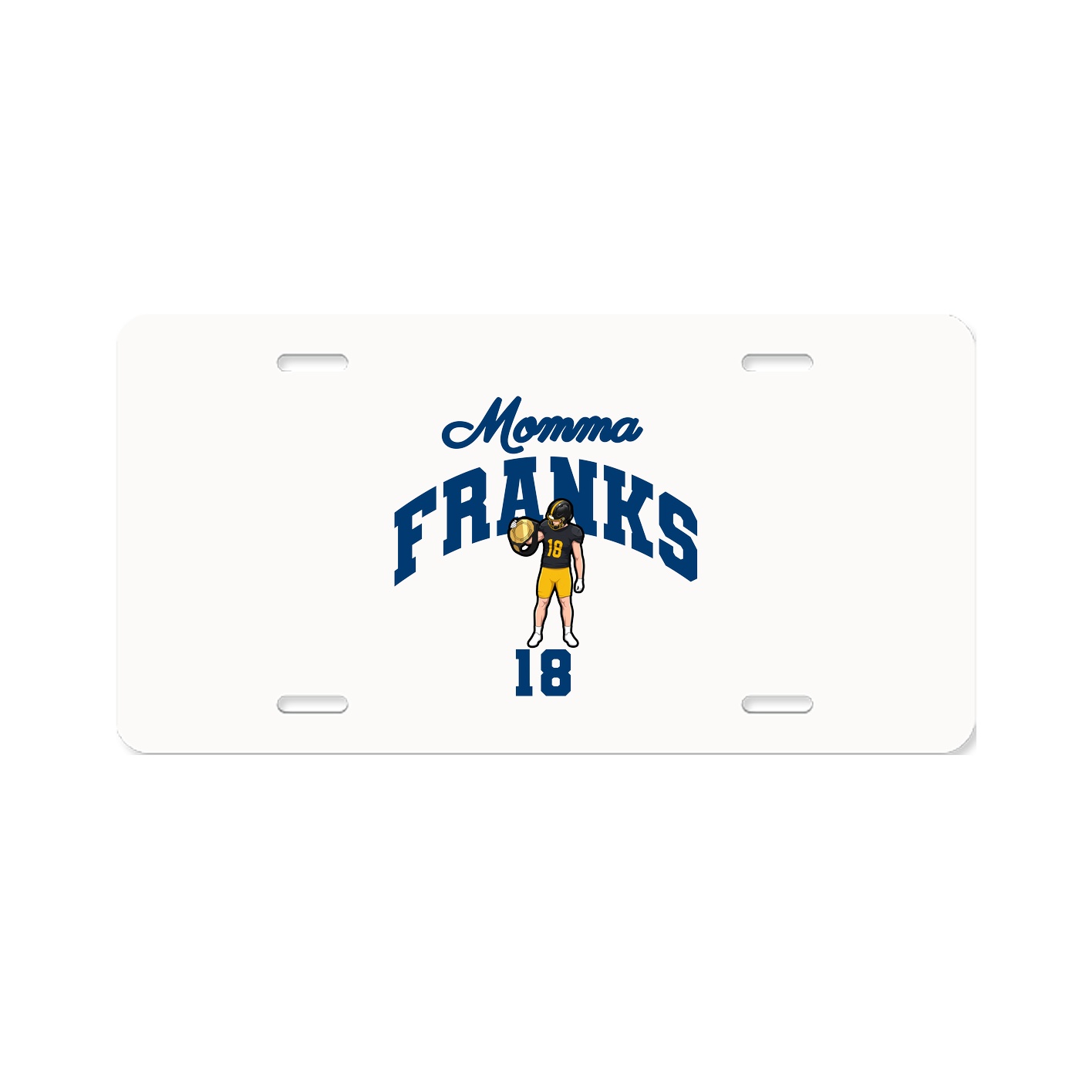 License Plate — Mothers Day Arch in Classic