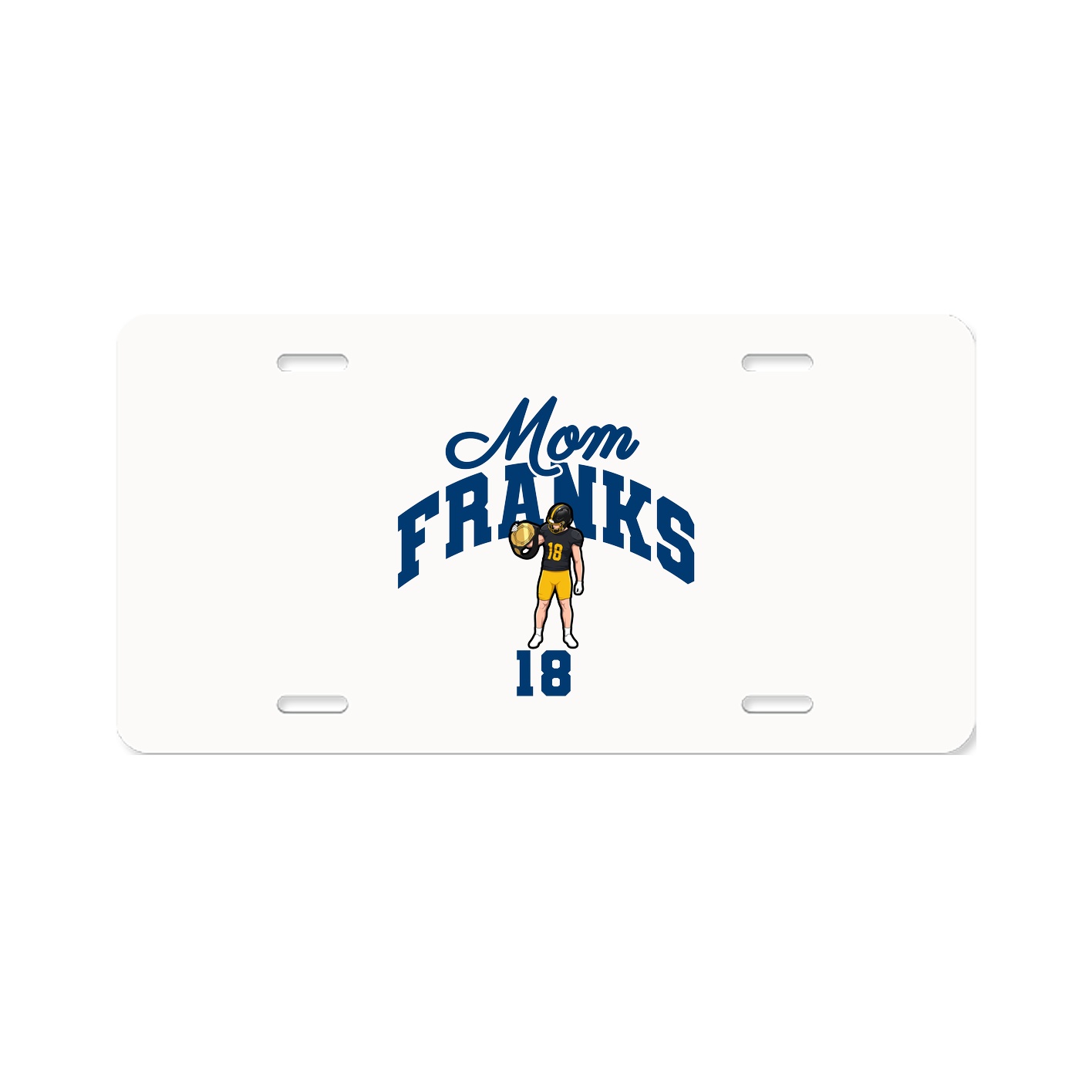 License Plate — Mothers Day Arch in Classic