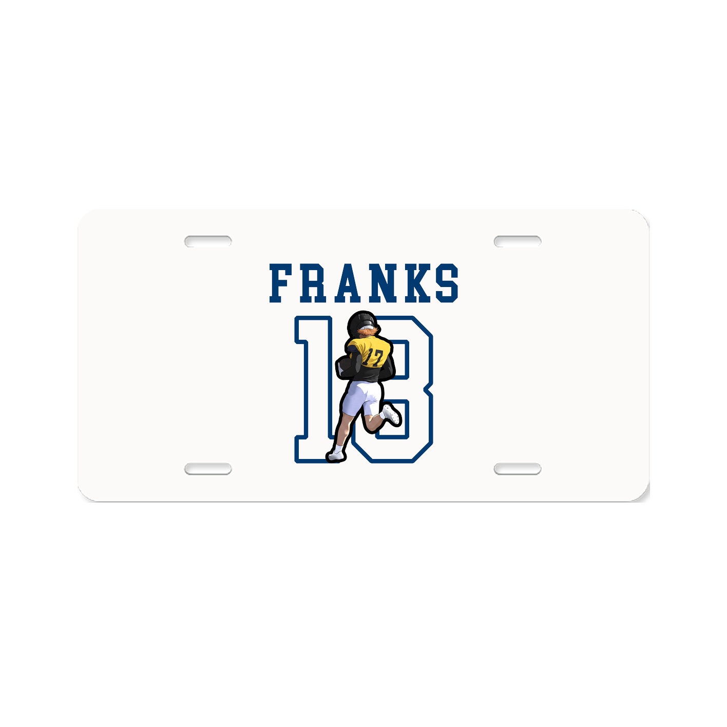 License Plate — Shirsey in Classic