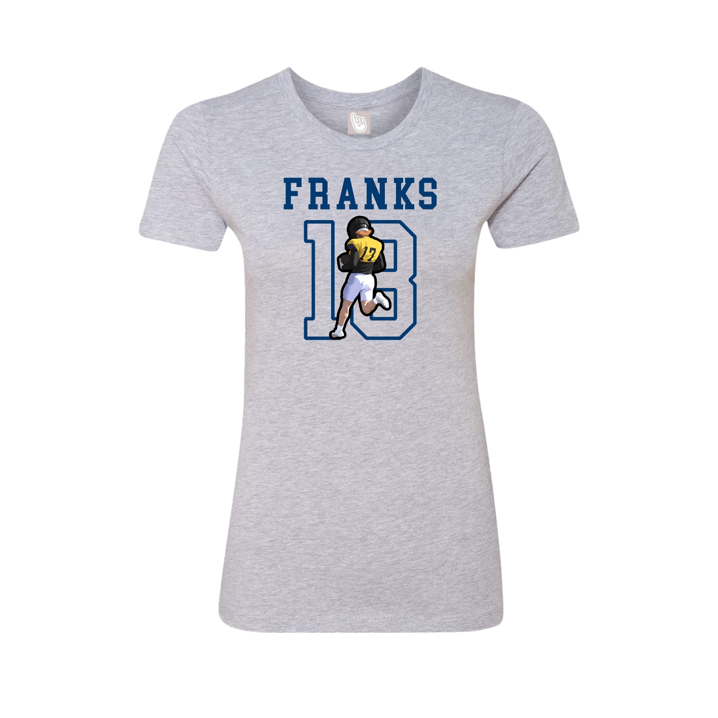 Fitted Women's Tee — Shirsey in Grey