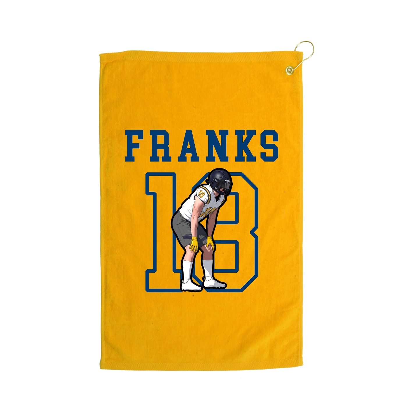 Golf Towel — Shirsey in Gold