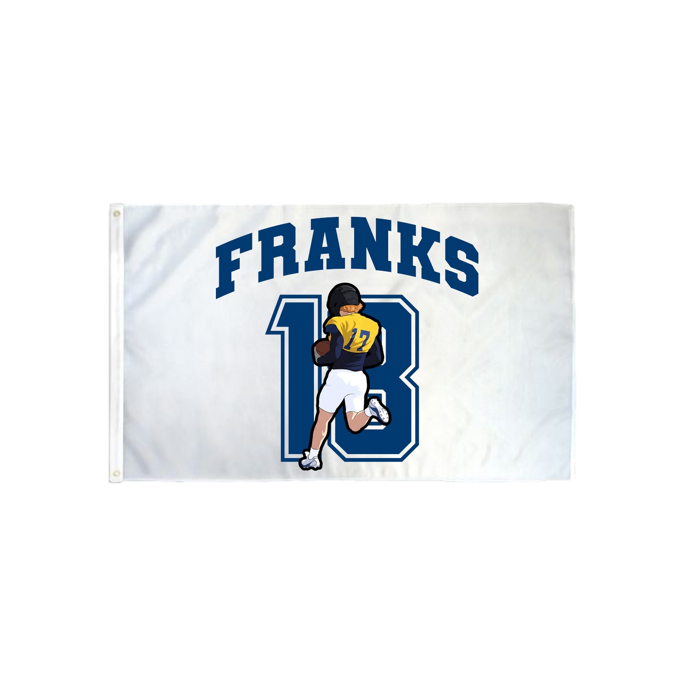 3x5 Flag — Number in Classic