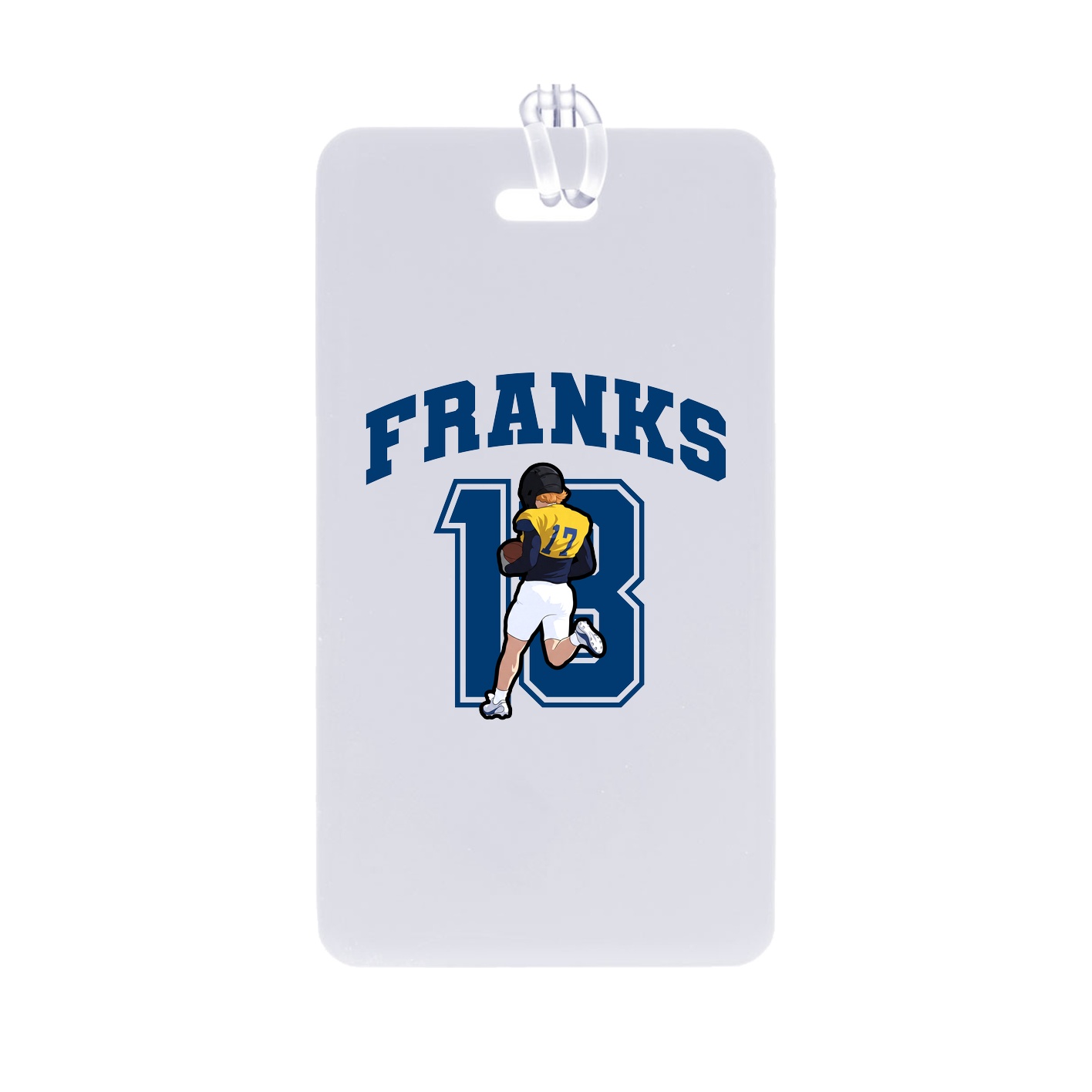Bag Tag — Number in Classic