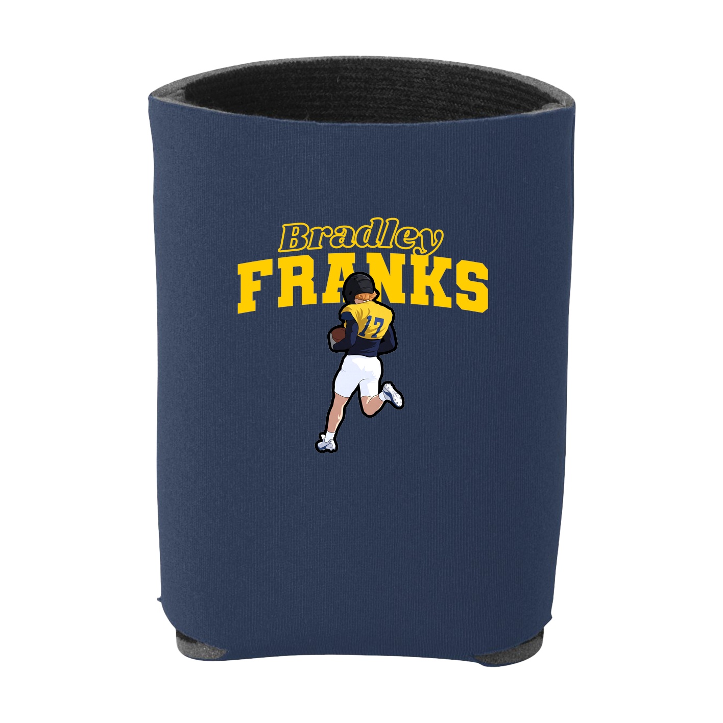 Can Holder — Name Arch in Navy