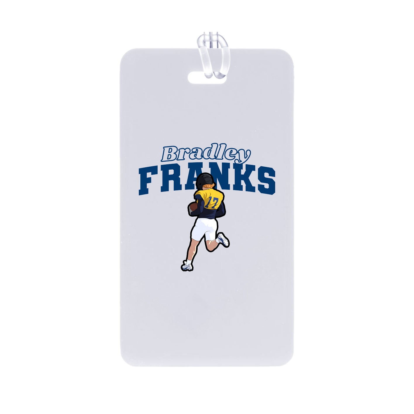 Bag Tag — Name Arch in Classic