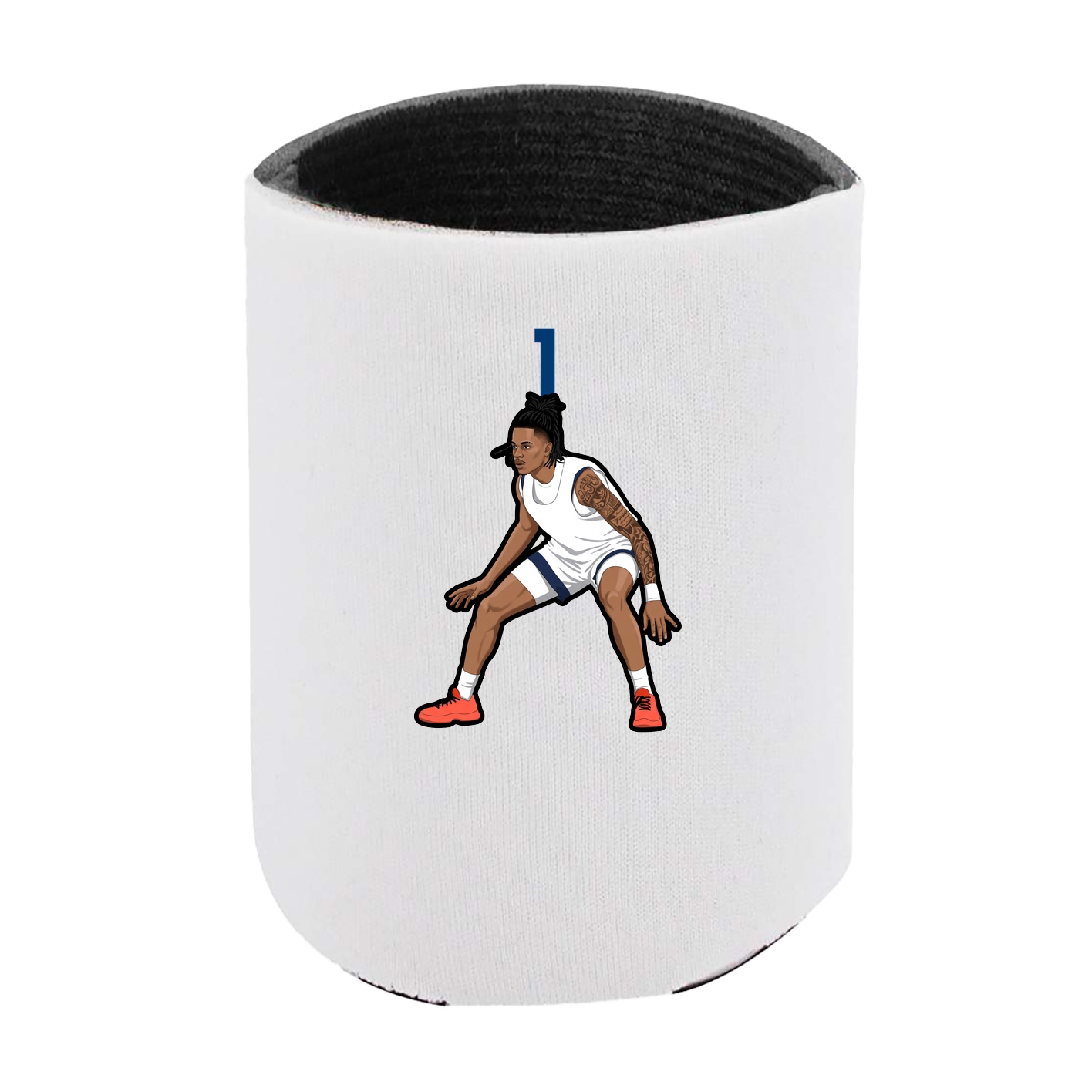 Can Holder — Number Top in White