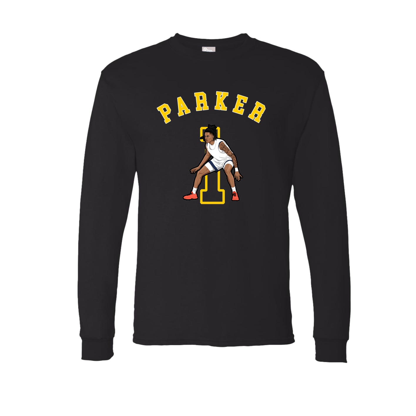 Long Sleeve Tee — Shirsey Arch in Black