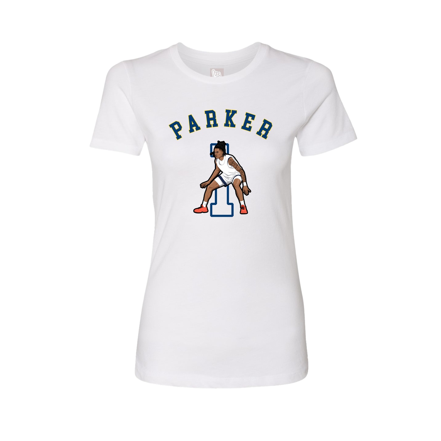 Womens Tee — Shirsey Arch in White