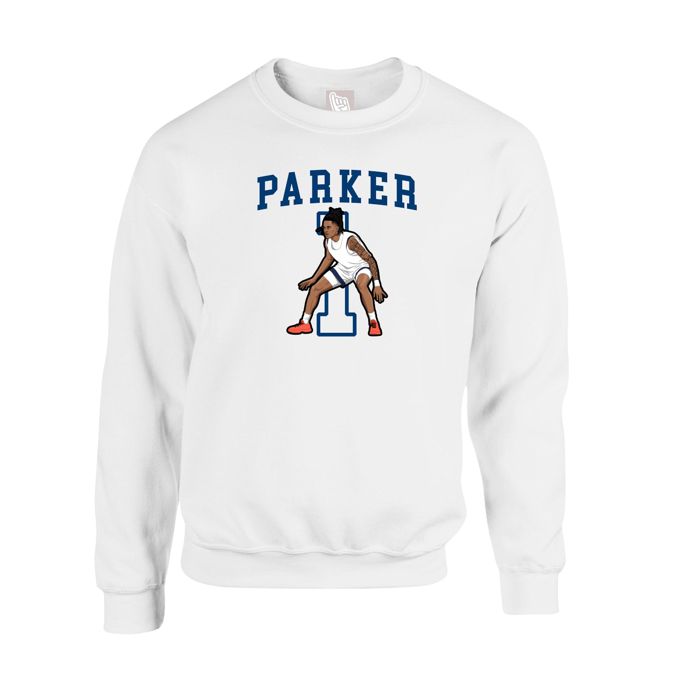 Fleece Crew — Shirsey in White