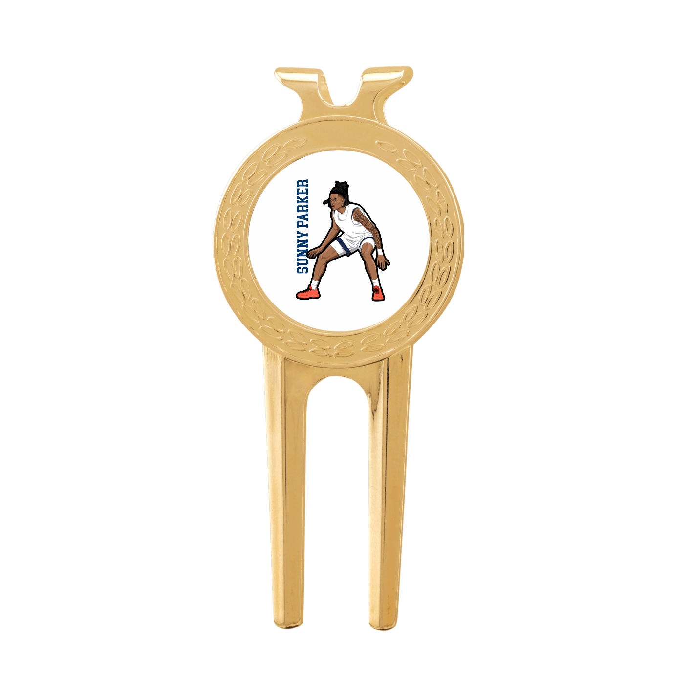 Divot Tool with Ball Marker — Name Vertical in Classic