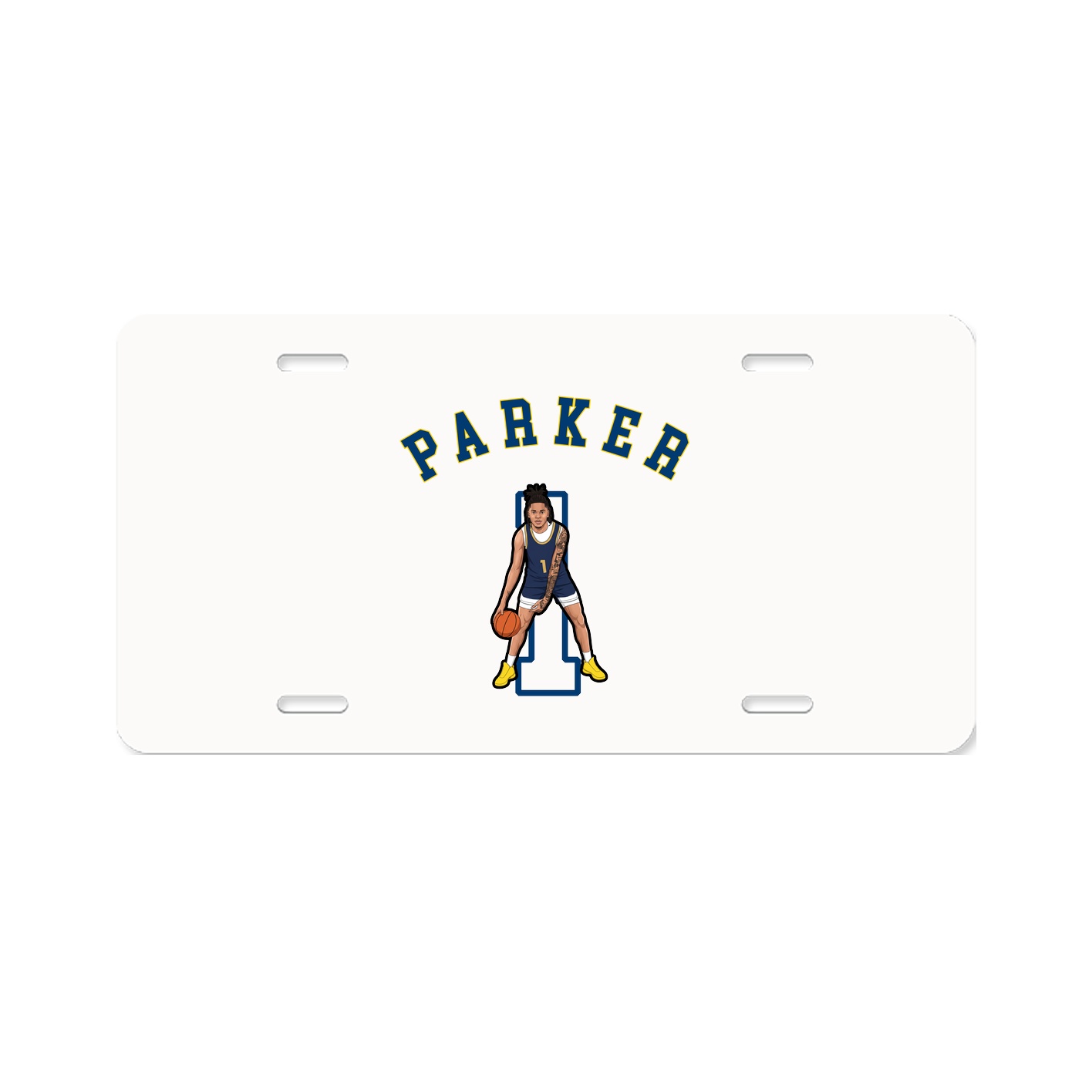 License Plate — Shirsey Arch in Classic