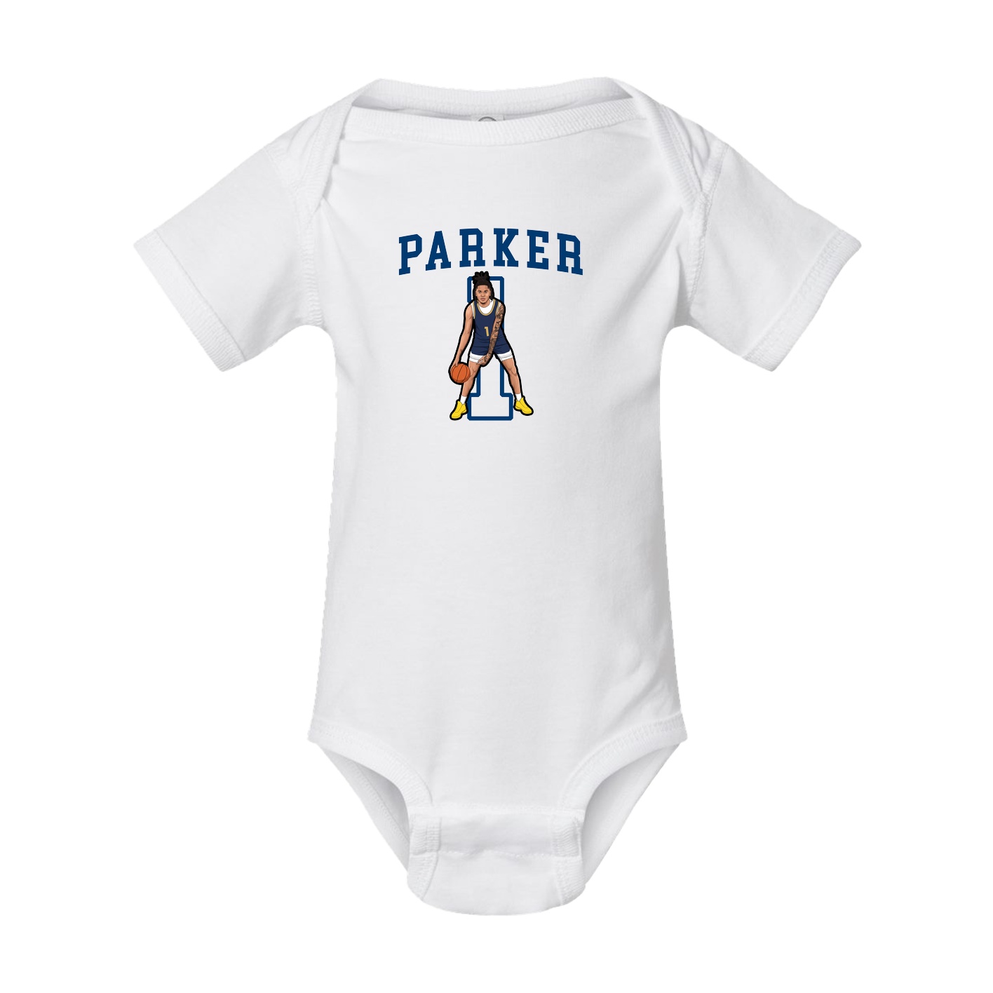 Baby Onesie — Shirsey in White