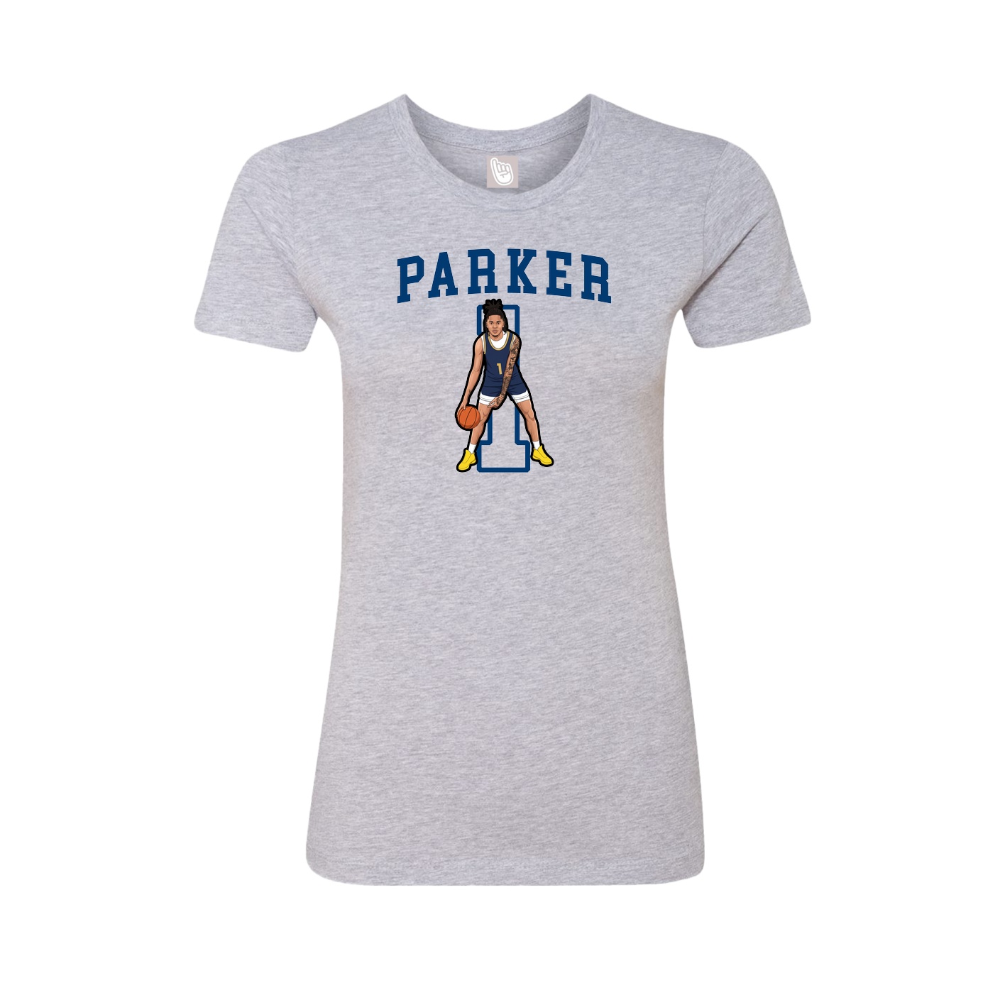 Womens Tee — Shirsey in Grey