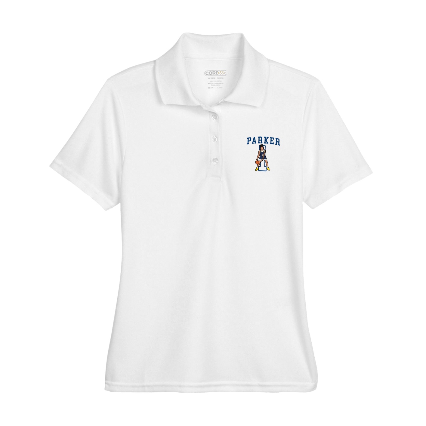 Womens Performance Polo — Shirsey in White