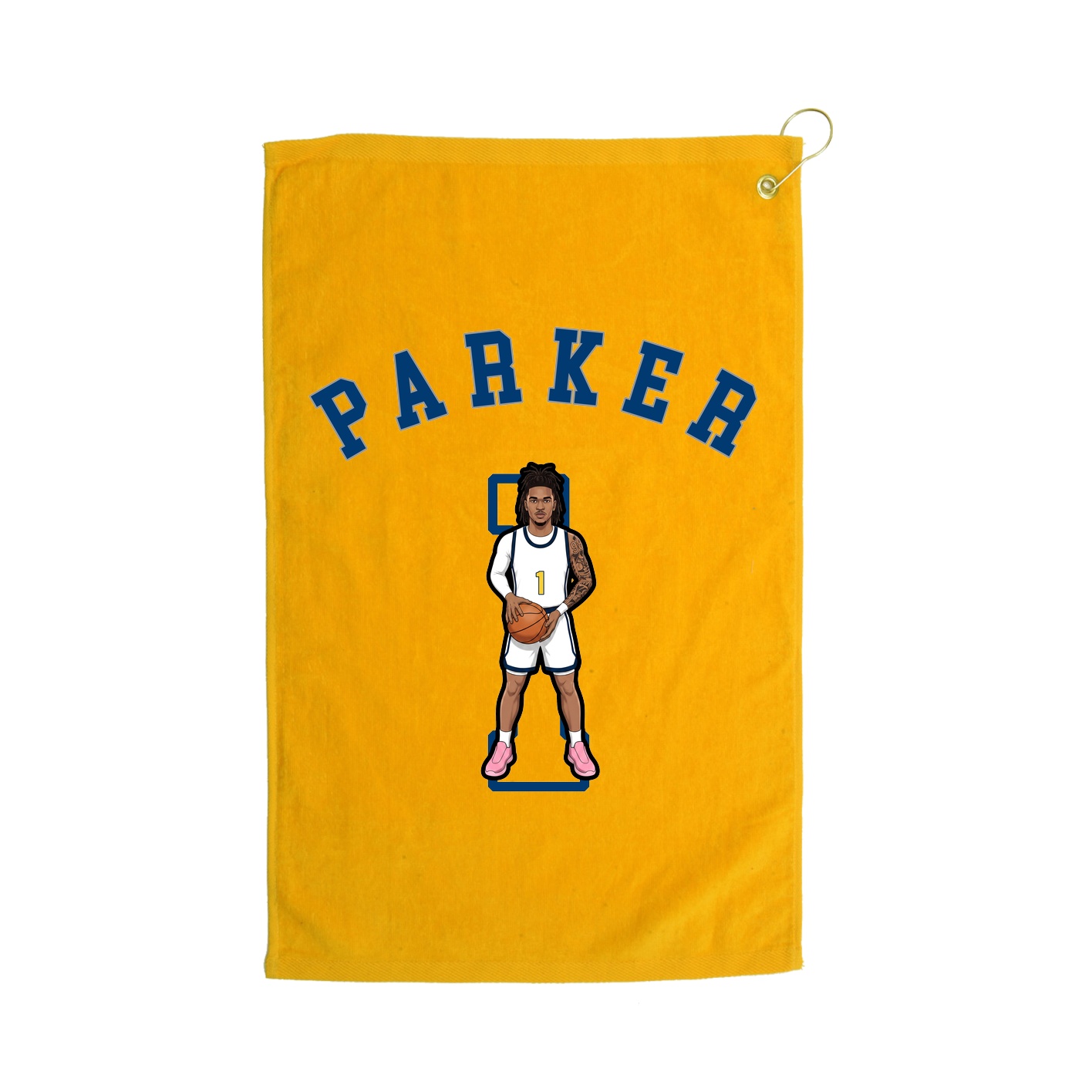 Golf Towel — Shirsey Arch in Gold