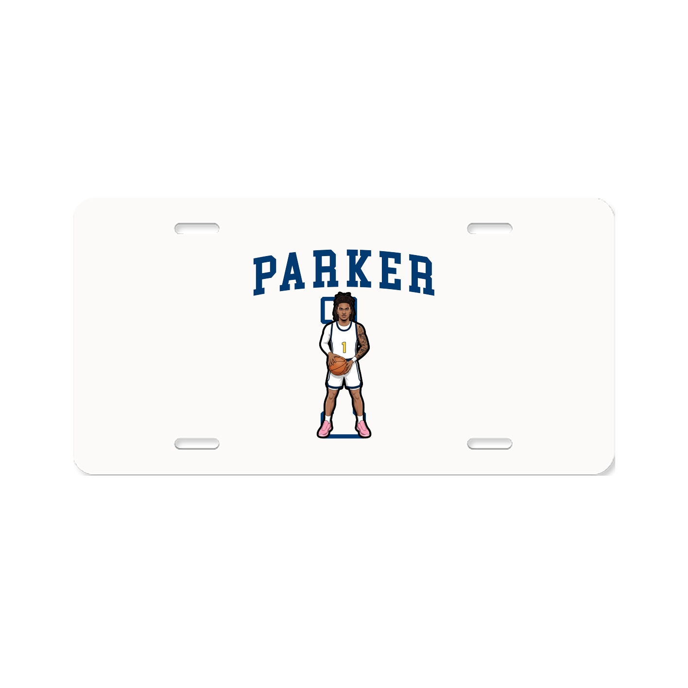 Aluminum License Plate