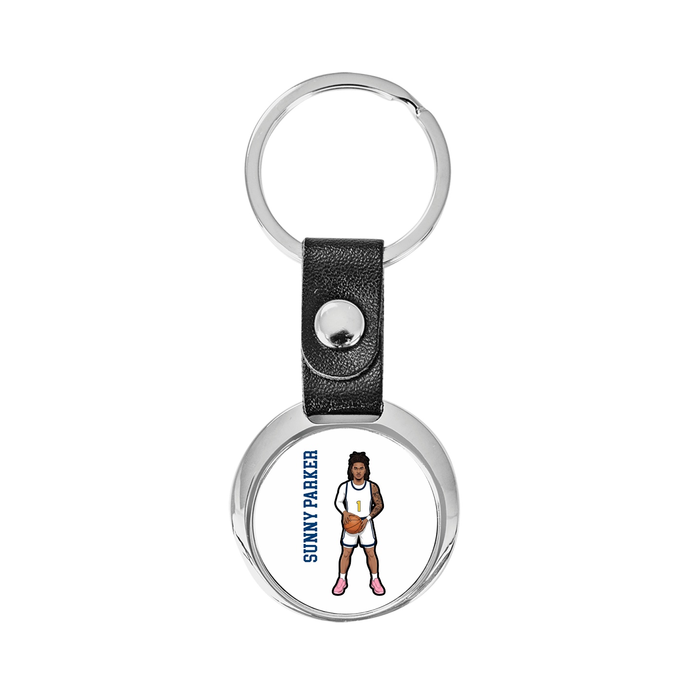Key Chain — Name Vertical in Classic