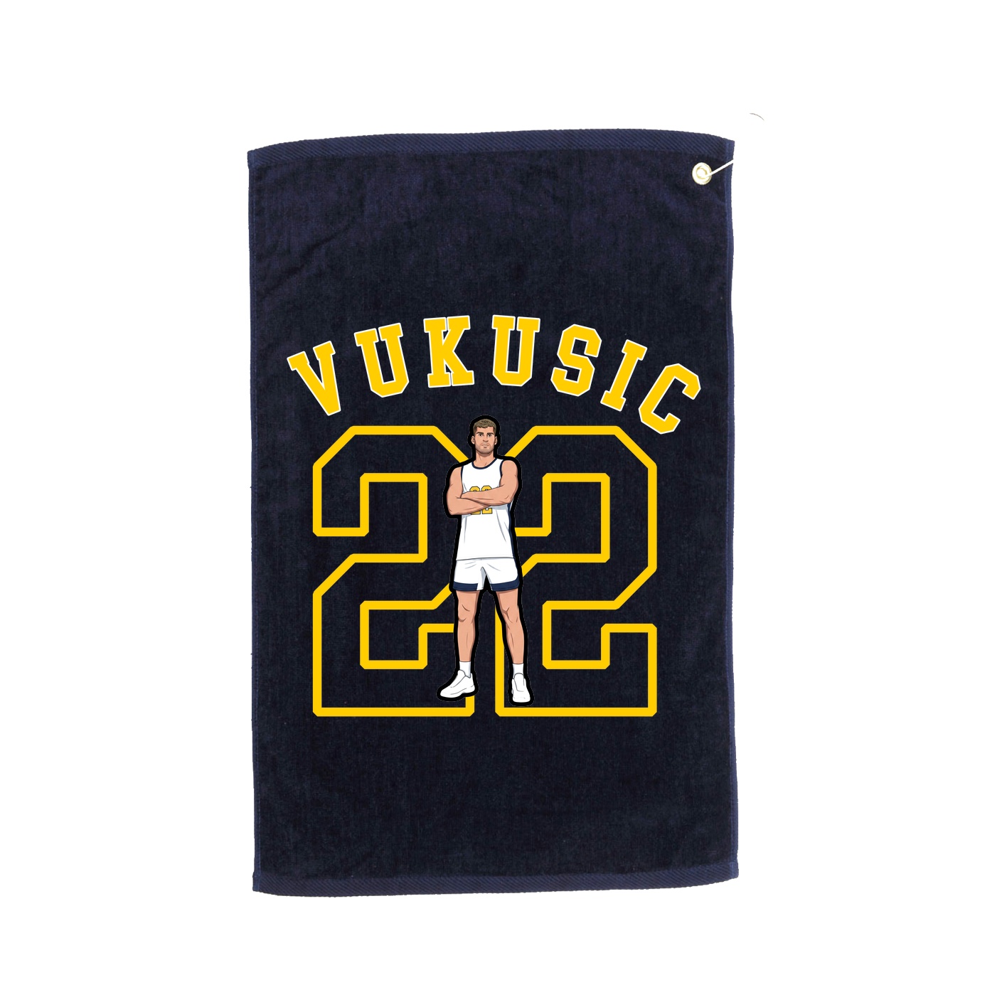 Golf Towel — Shirsey Arch in Navy