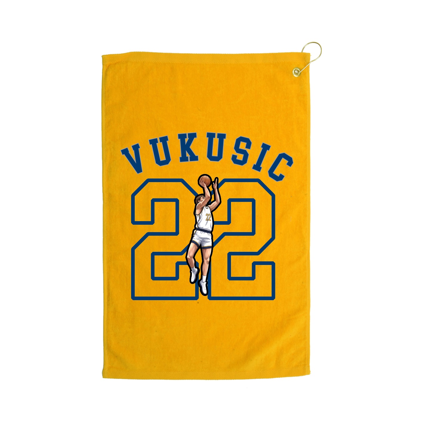 Golf Towel — Shirsey Arch in Gold