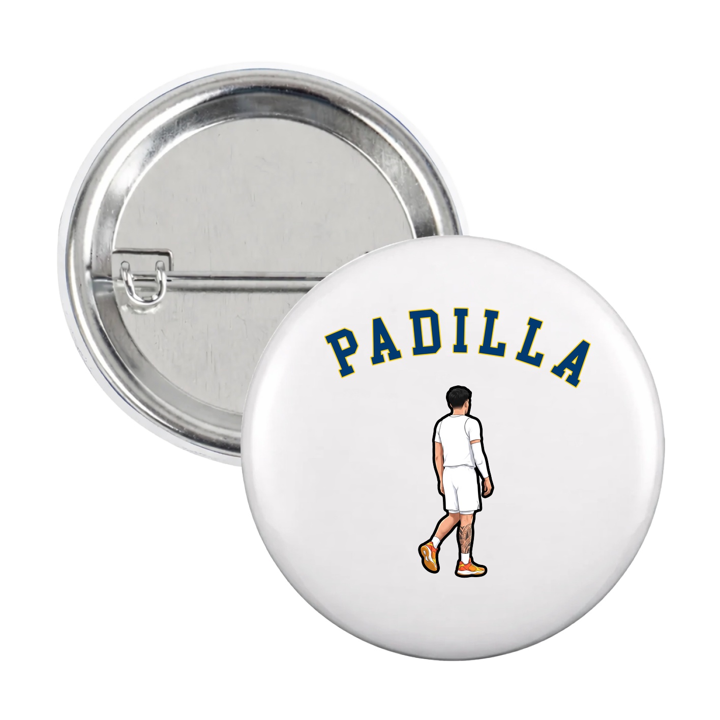 Game Day Button — Shirsey Arch in White