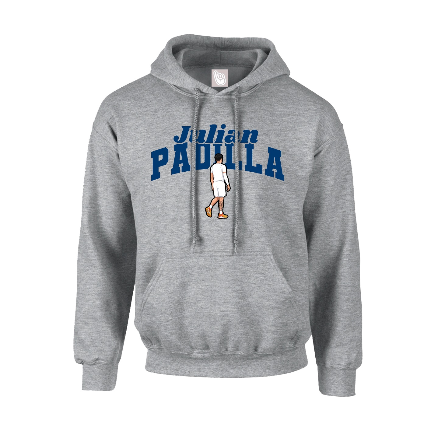 Hoodie — Signature Arch in Grey
