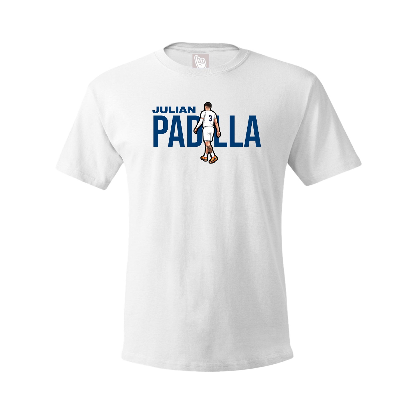 Youth Tee — Player Name in White