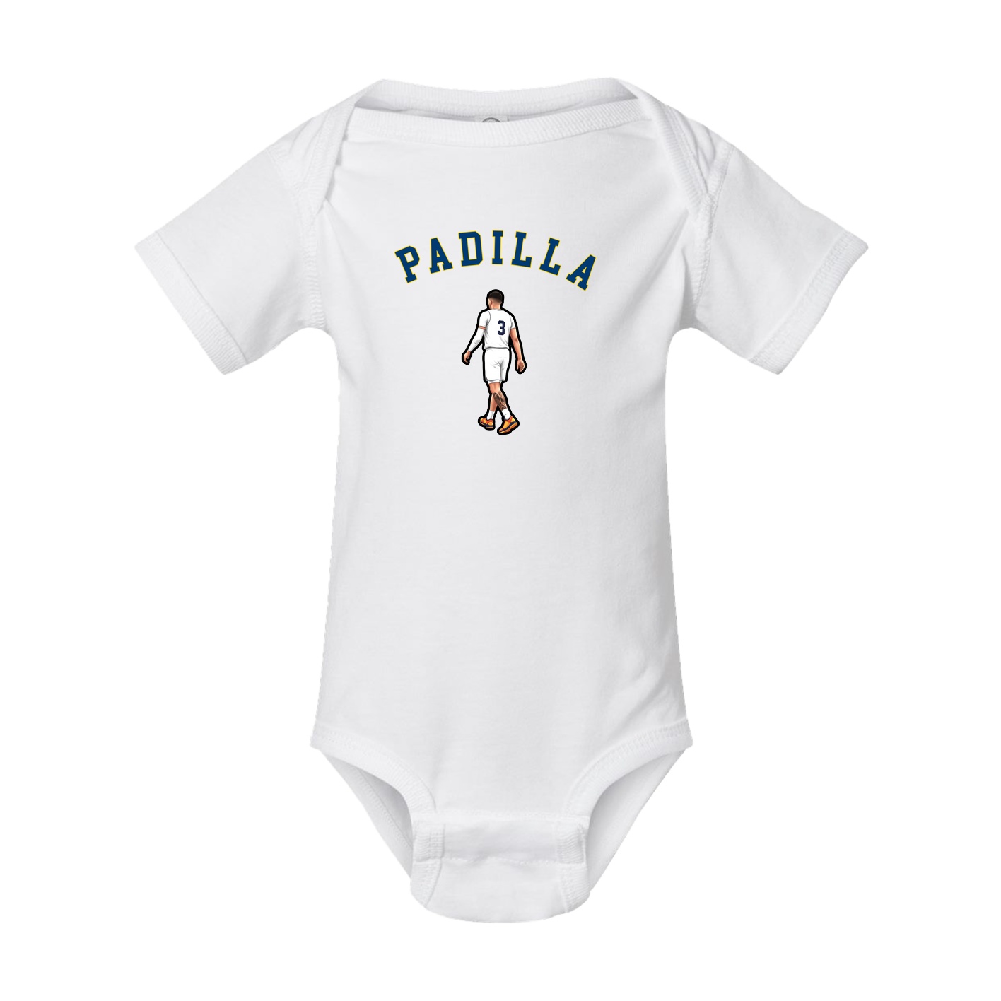 Baby Onesie — Shirsey Arch in White