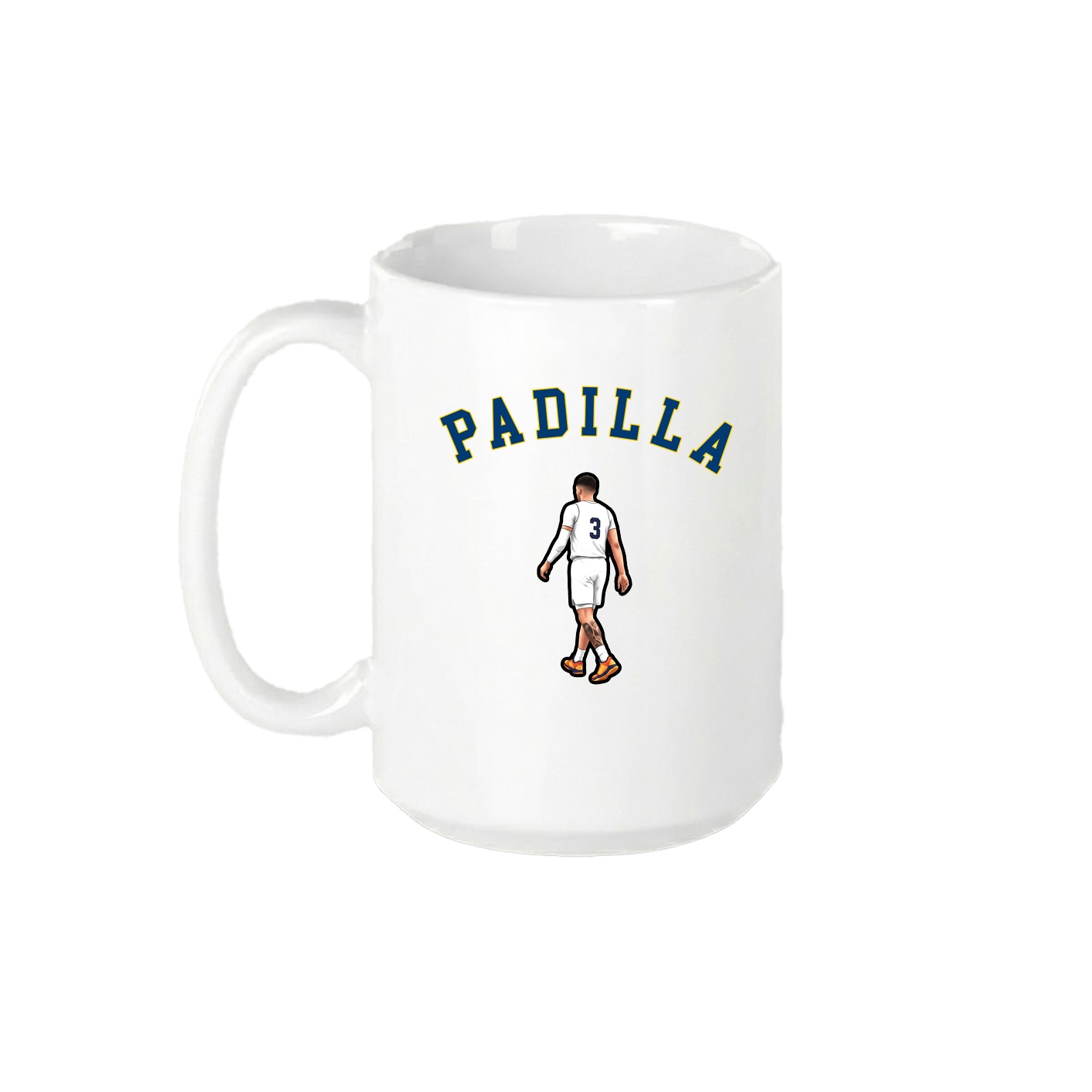 15oz Coffee Mug — Shirsey Arch in White