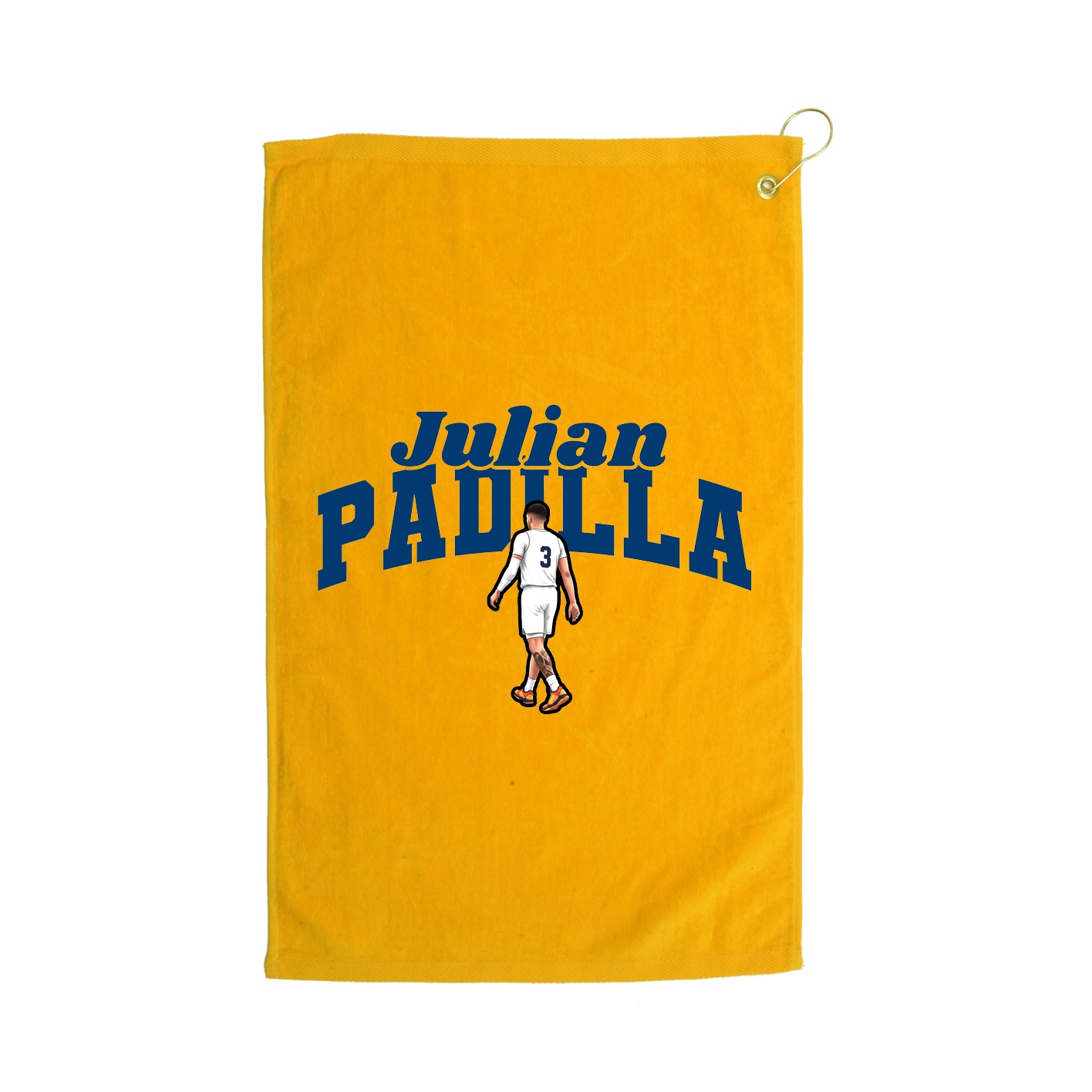 Golf Towel — Signature Arch in Gold