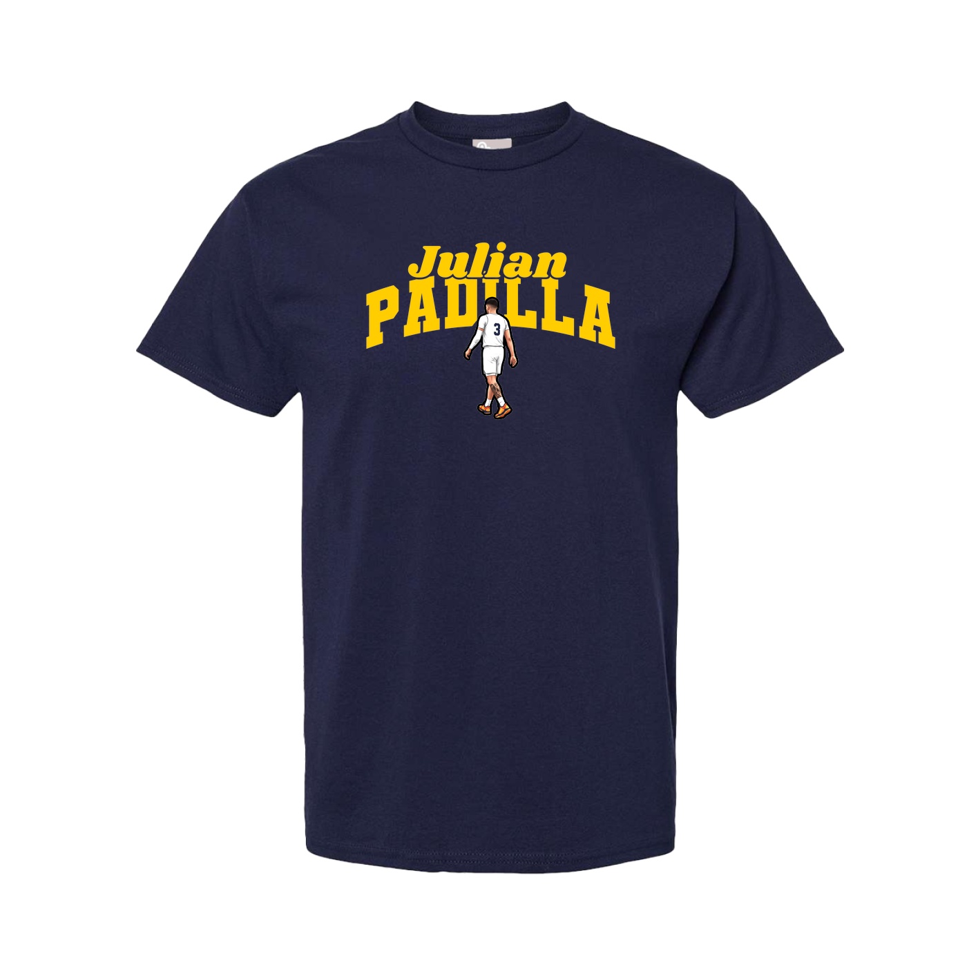Youth Tee — Signature Arch in Navy