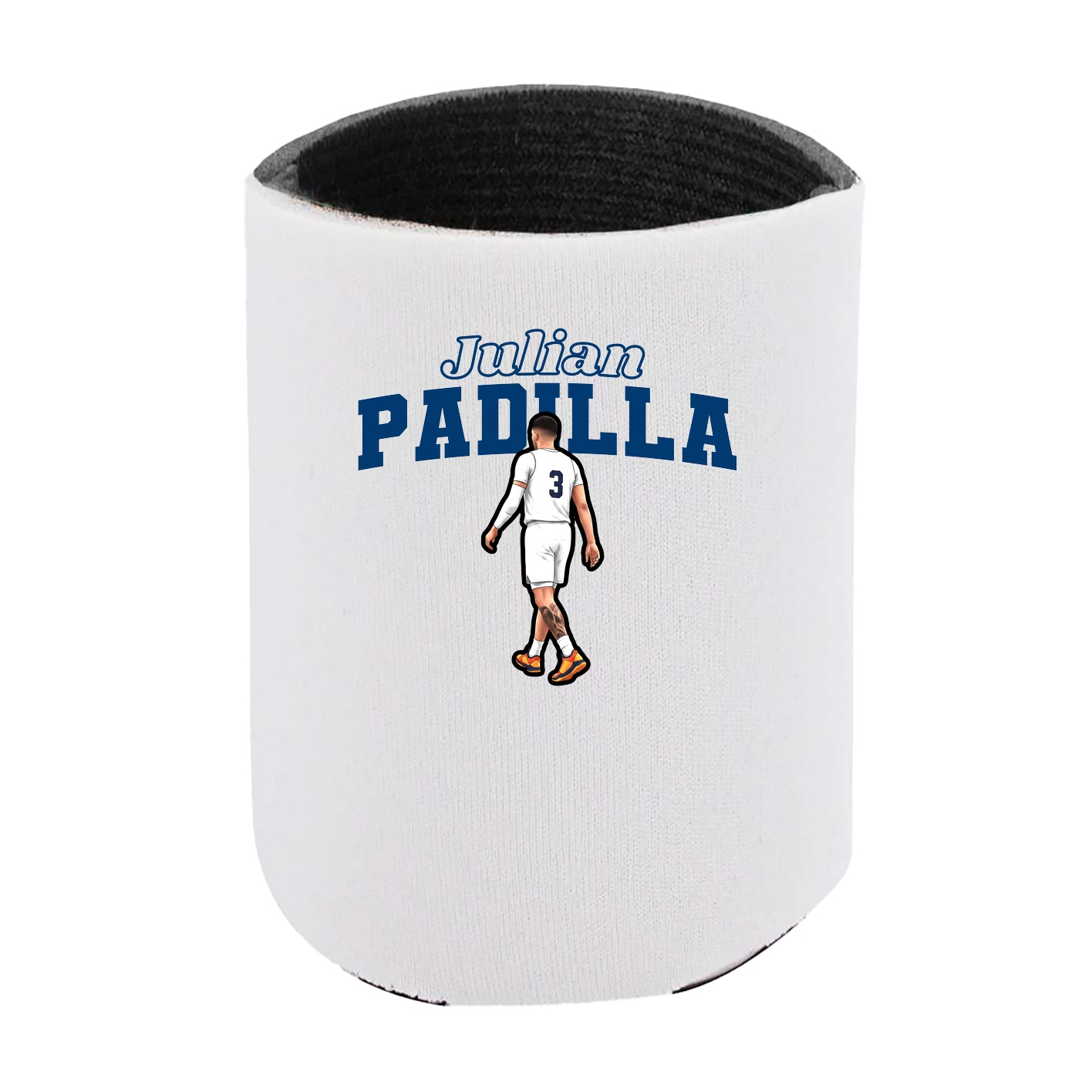 Can Holder — Name Arch in White