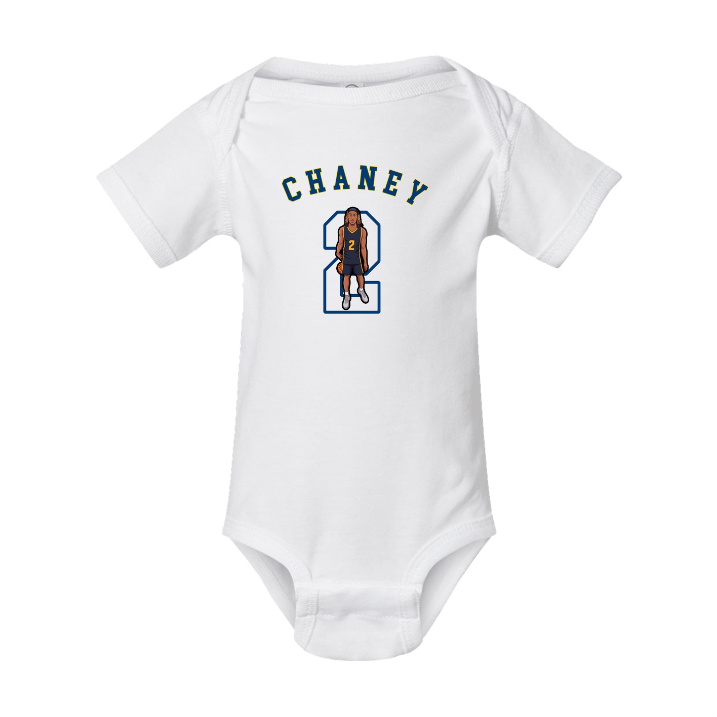 Baby Onesie — Shirsey Arch in White