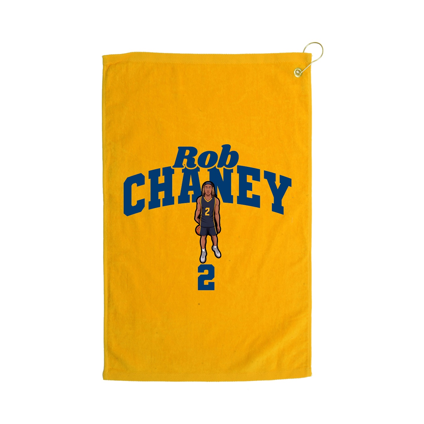 Golf Towel — Signature Arch in Gold