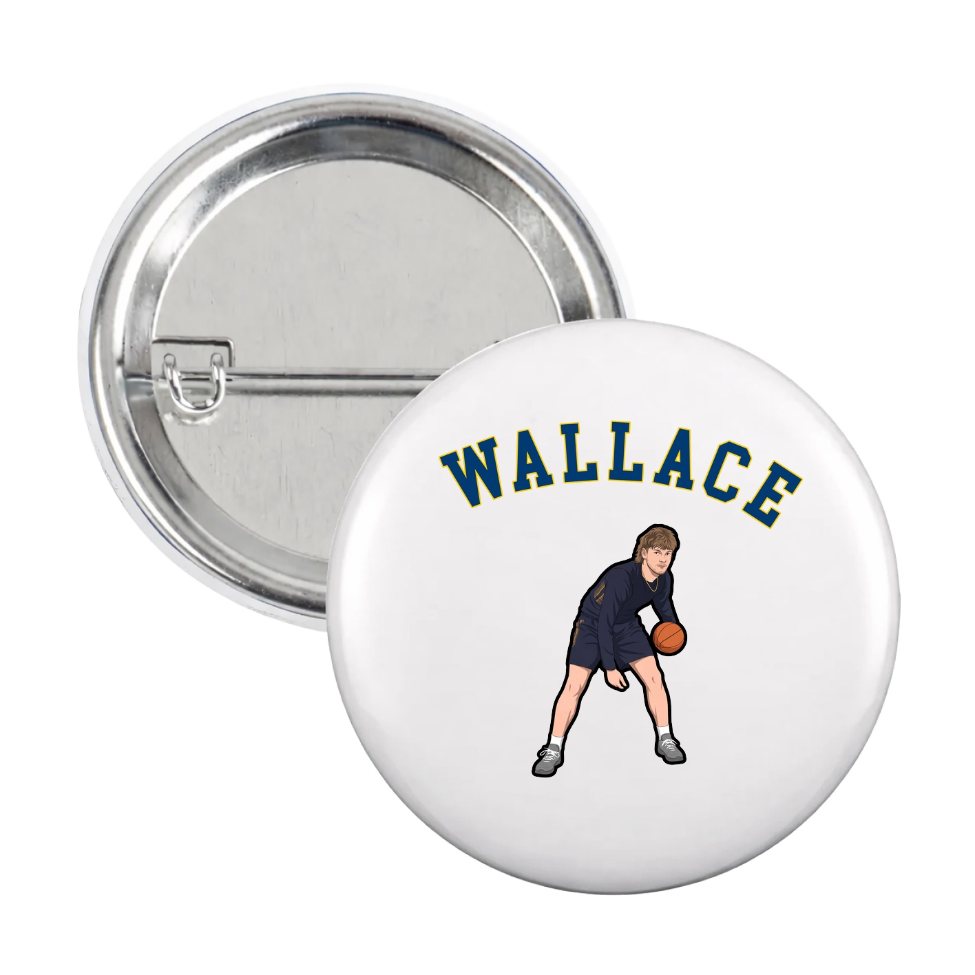 Game Day Button — Shirsey Arch in White