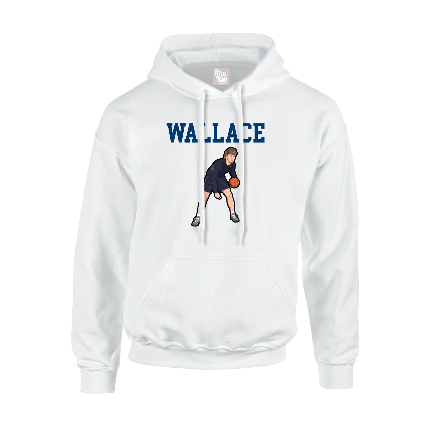 Hoodie — Shirsey in White