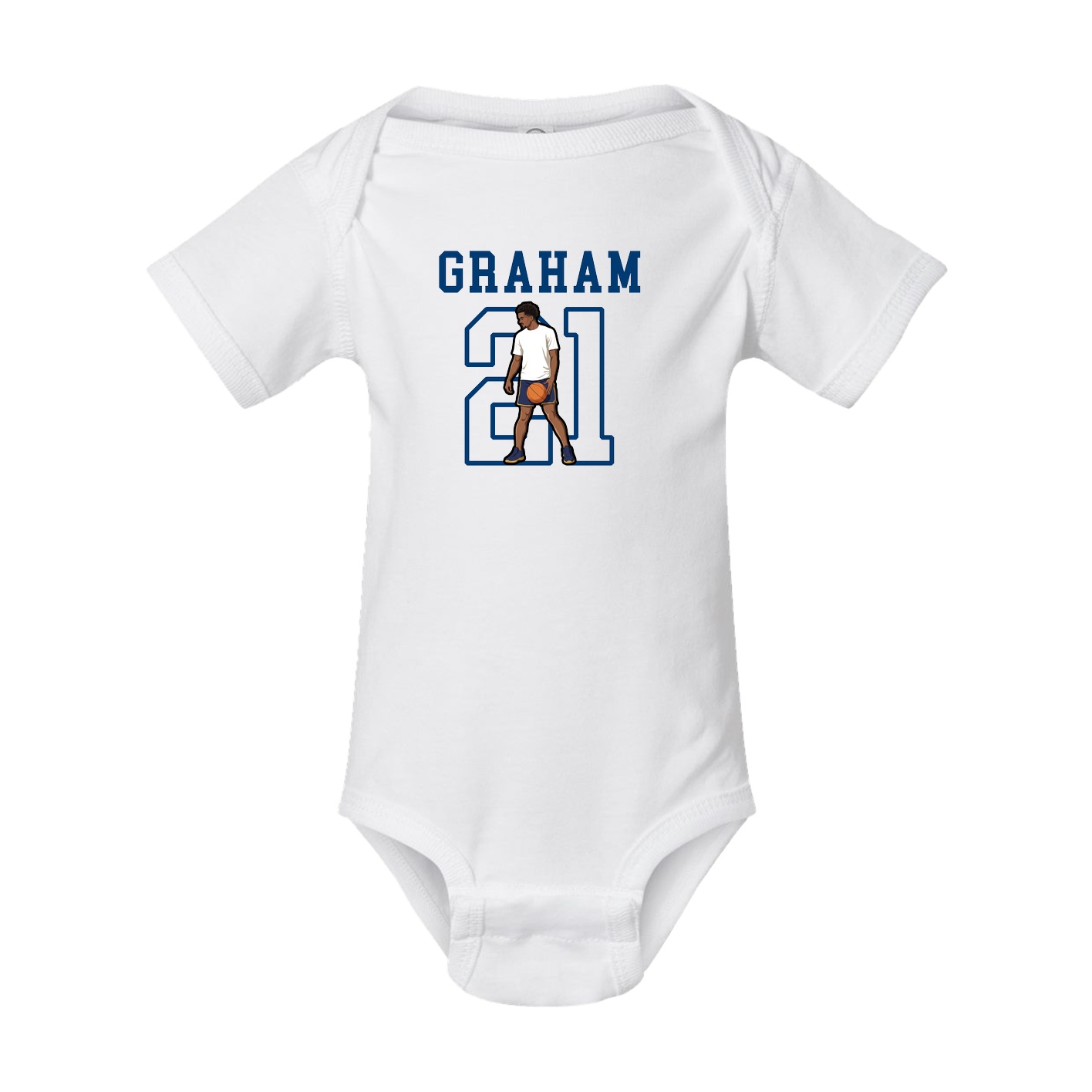 Baby Onesie — Shirsey in White