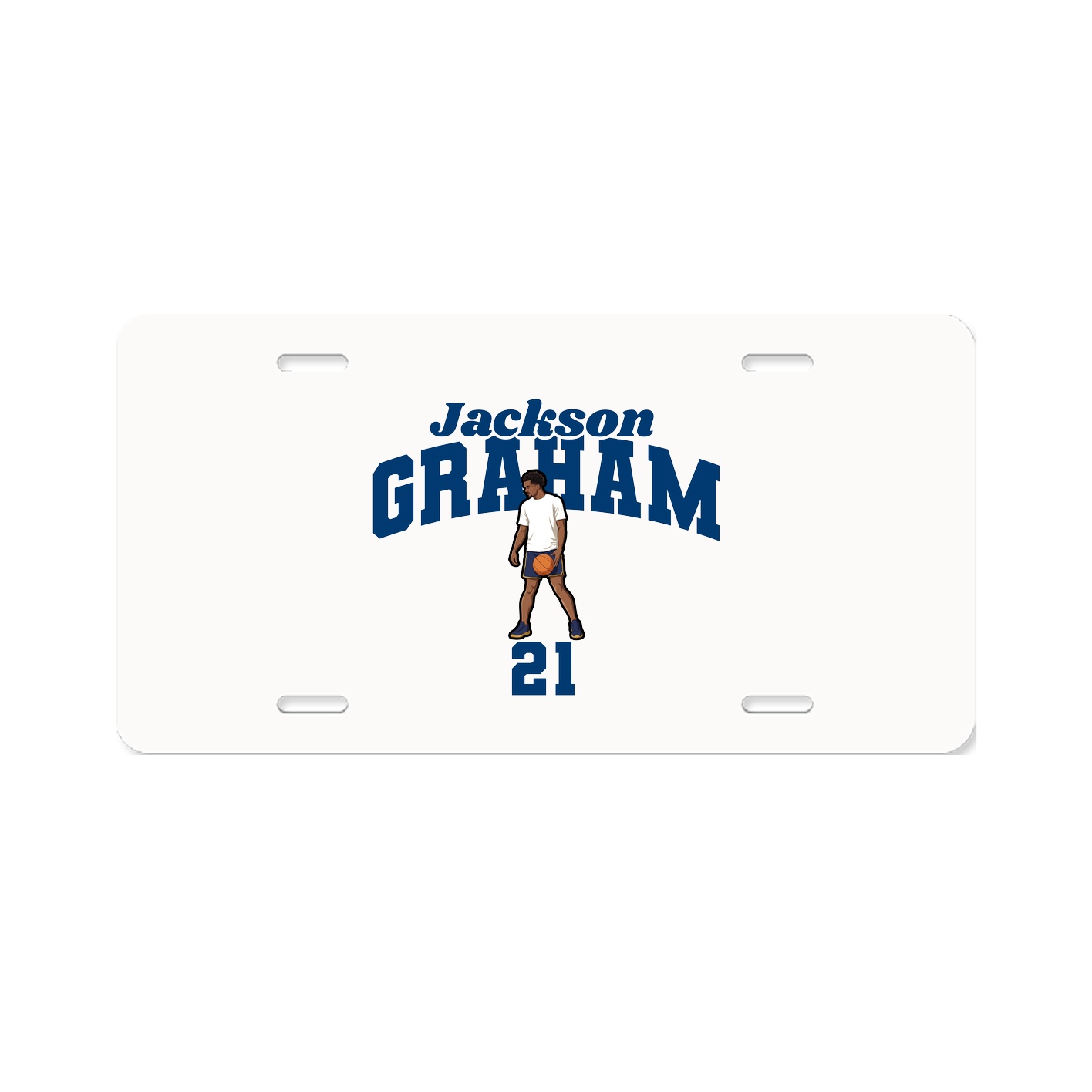 License Plate — Signature Arch in Classic
