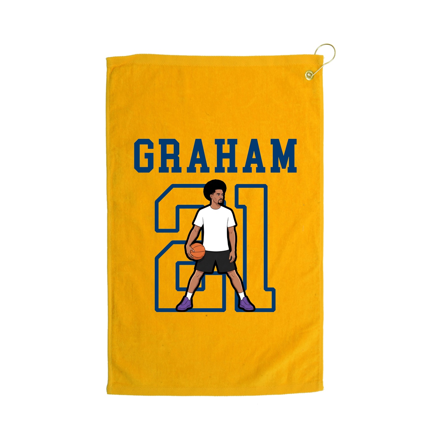 Golf Towel — Shirsey in Gold