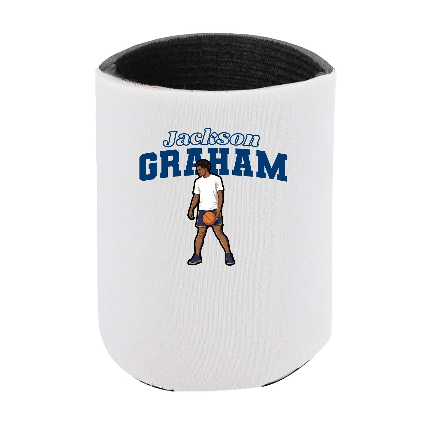 Can Holder — Name Arch in White