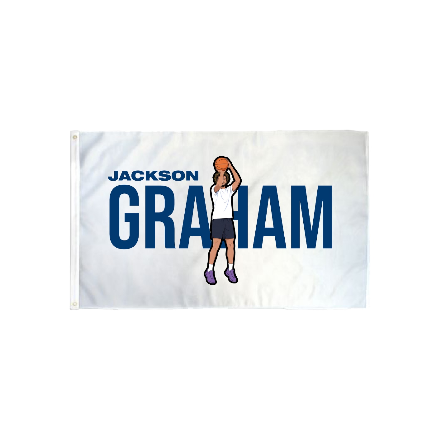 3x5 Flag — Player Name in Classic