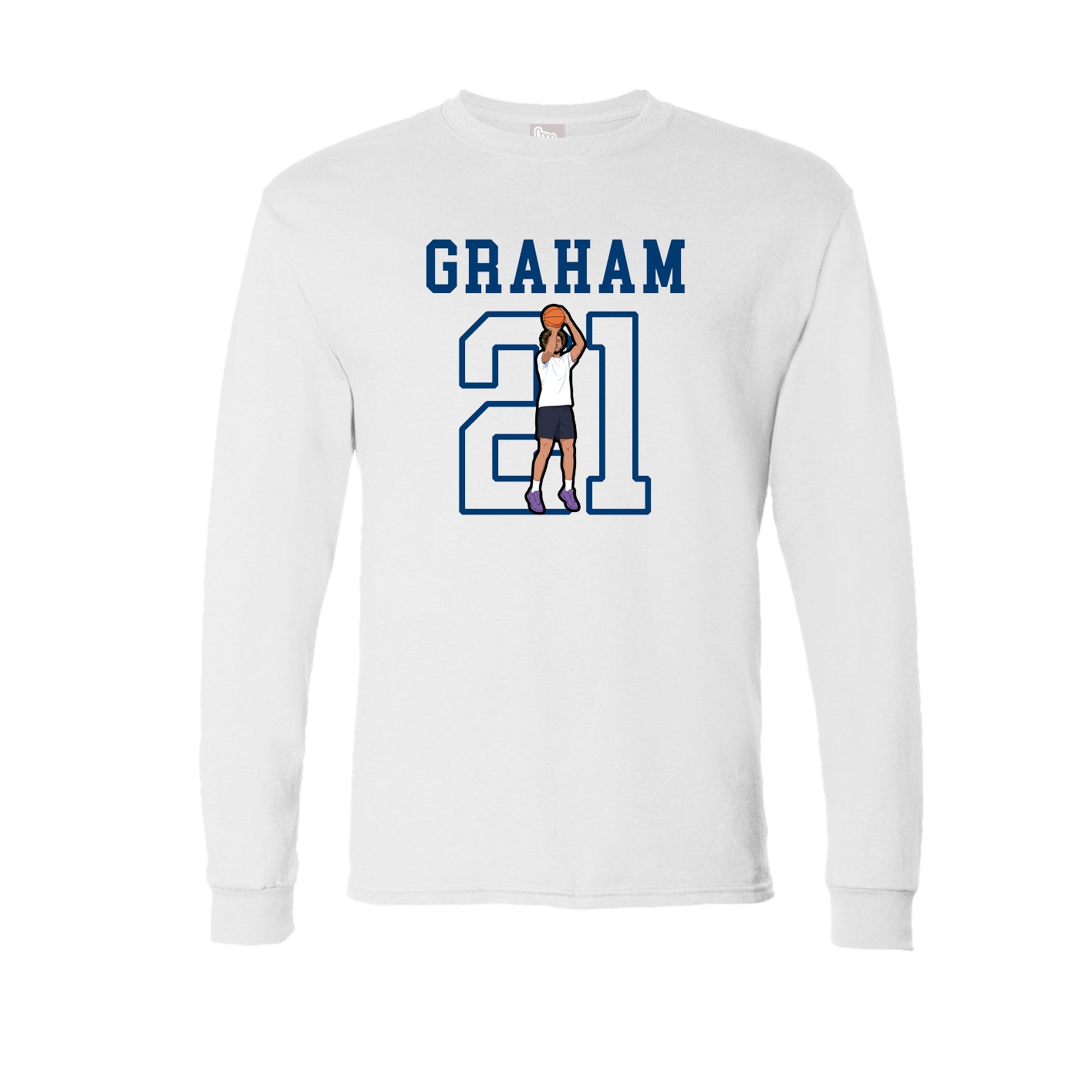 Long Sleeve Tee — Shirsey in White