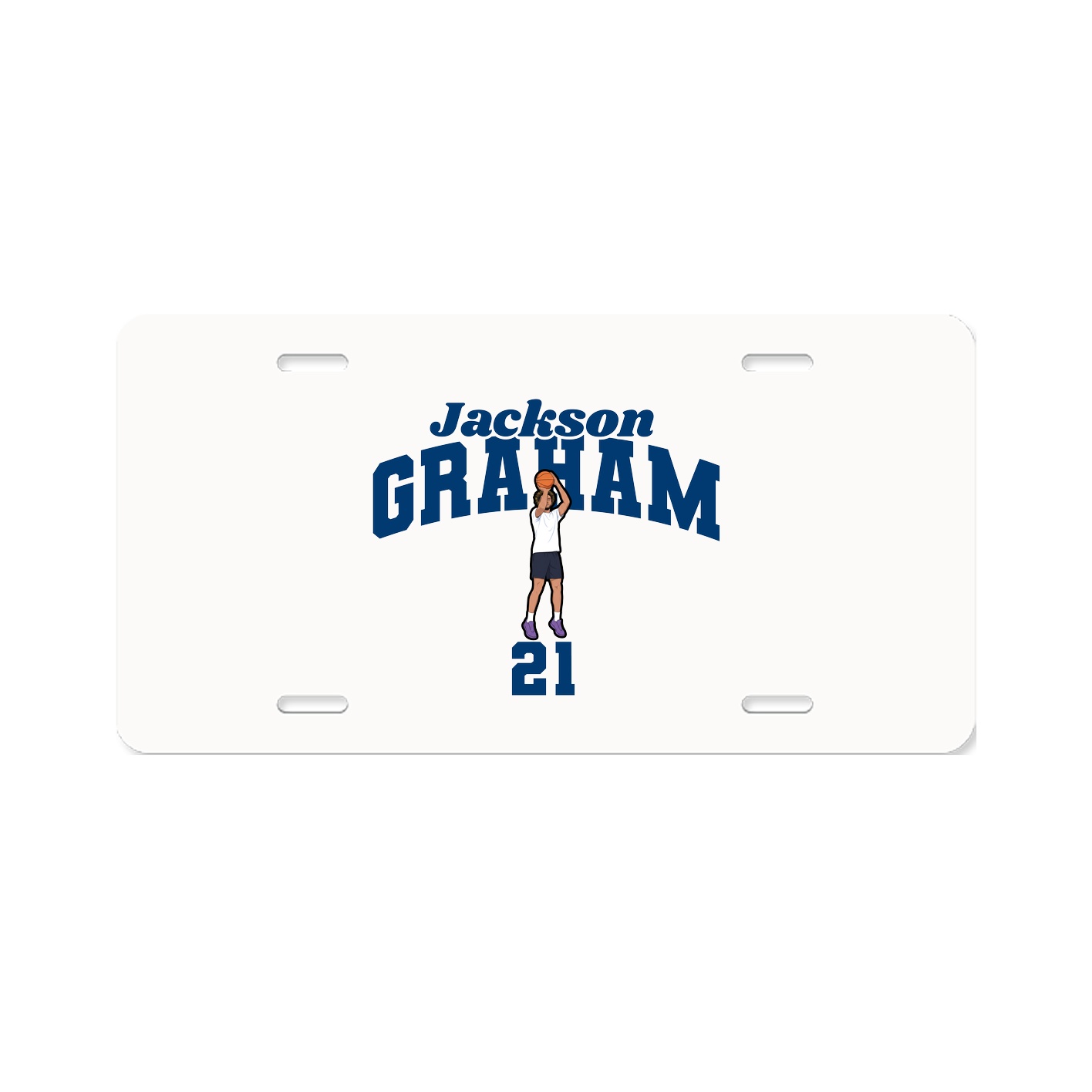 License Plate — Signature Arch in Classic